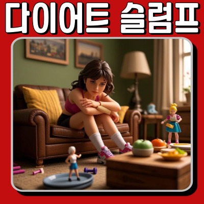 살이 안 빠져서 포기하고 싶을 때? 다이어트 슬럼프 해결법