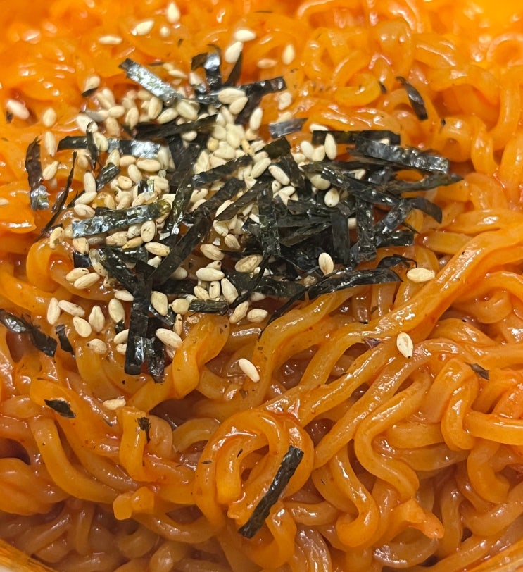  트위터레시피)불닭볶음면 맛있게 끓이는 방법