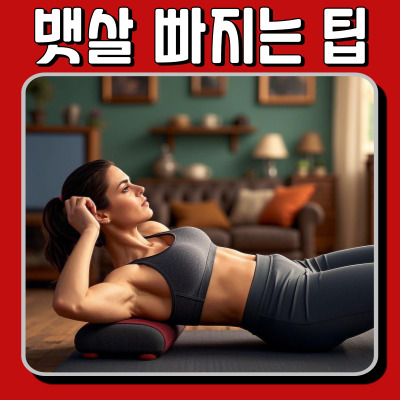 뱃살 고민 끝! 매일 실천하면 빠지는 효과적인 습관 7가지