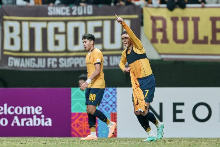 광주FC, 김천 잡고 8강 진출 기운 이어간다