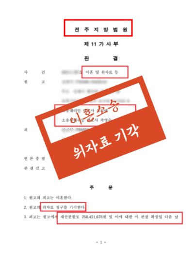 전주이혼전문변호사 제대로 이혼하려면 이것먼저 관련 사진