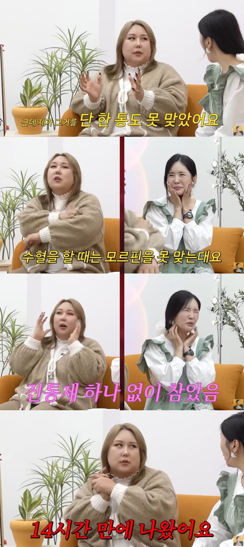 풍자의 성전환 수술 경험, 고통과 희망을 넘어서