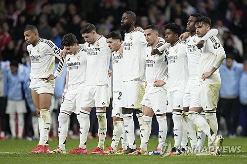  '비닐신 실축해도' 챔스는 레알!…ATM 승부차기로 눌렀다→8강 진출+아스널과 격돌 [UCL 리뷰]