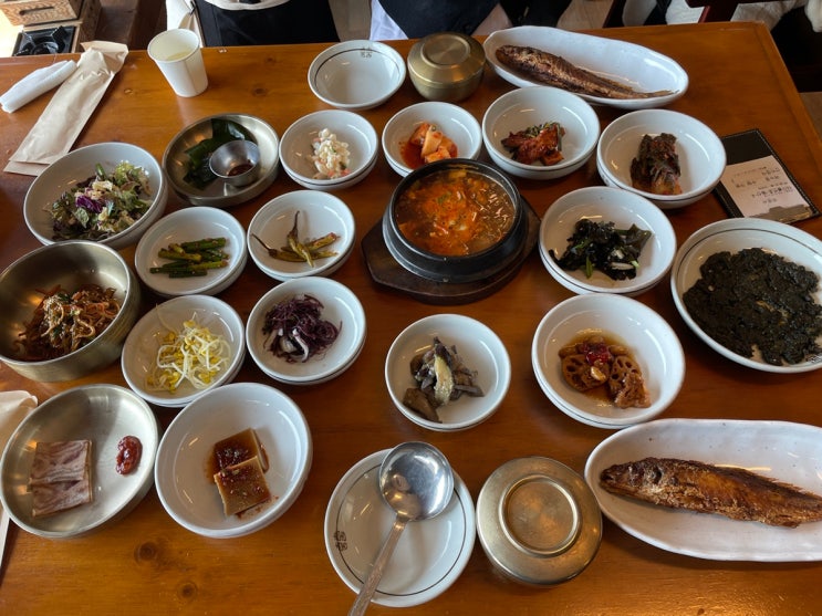  해동 용궁사 맛집 토암 한정식