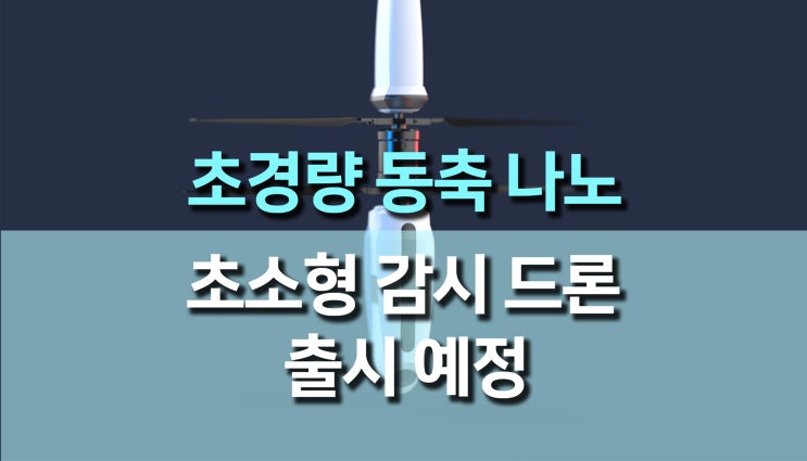  Ascent HELIUS 동축 나노 드론 출시 예정! 초소형 감시 드론의 혁신