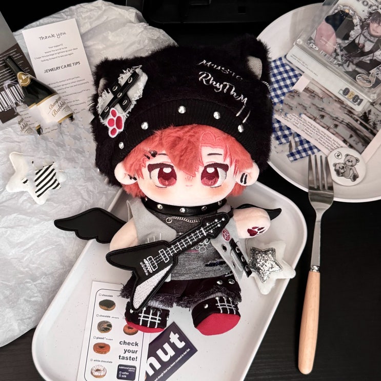  20cm 락 사운드 세트 인형옷 아이돌인형옷
