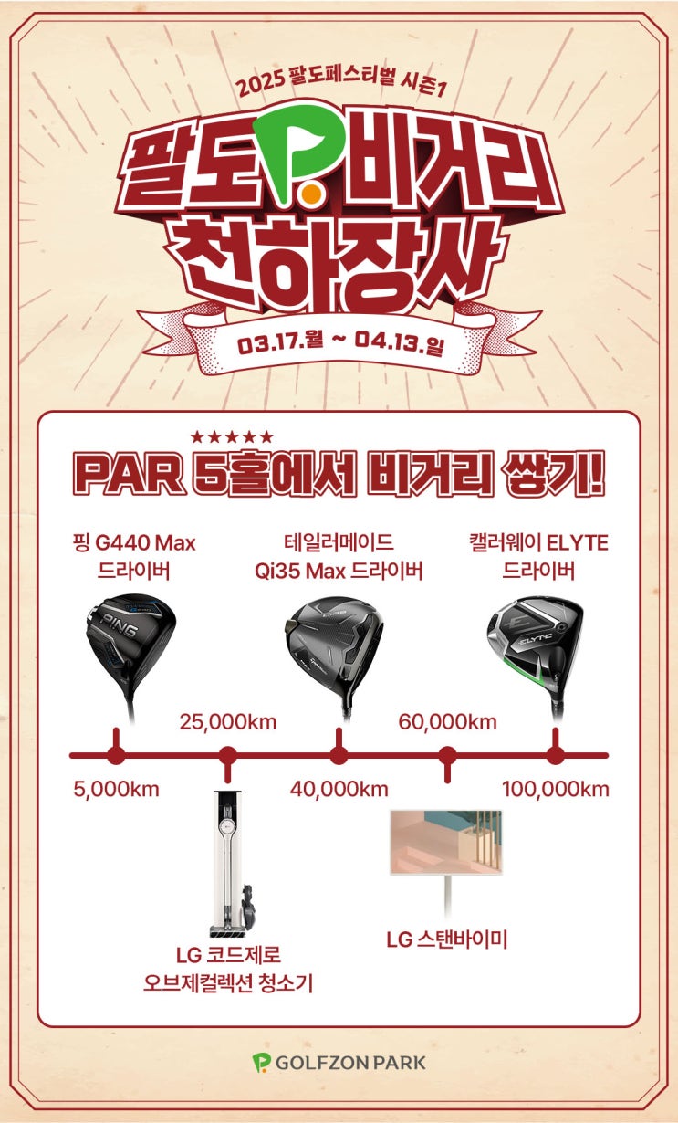  [2025팔도페스티벌 시즌1 ]팔도 비거리 천하장사
