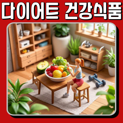 다이어트 성공! ‘진짜 건강식품’과 ‘가짜 건강식품’