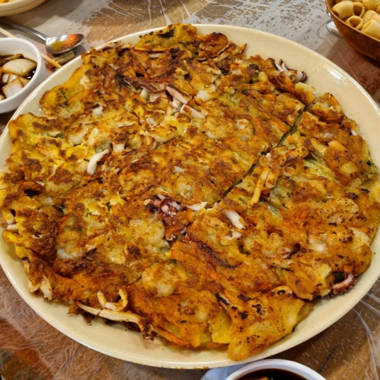  전북 군산 은파공원 광장해물왕파전 김치전 라면 주먹밥 군산쌀막걸리까지 알차게 흡입 방문