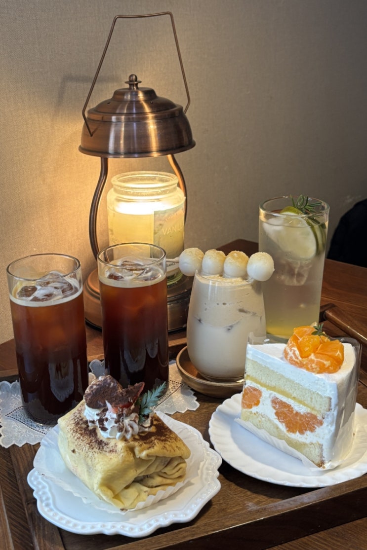  전주 객사 객리단길 마카롱 디저트 분위기 좋은 이쁜 데이트 카페 마래당