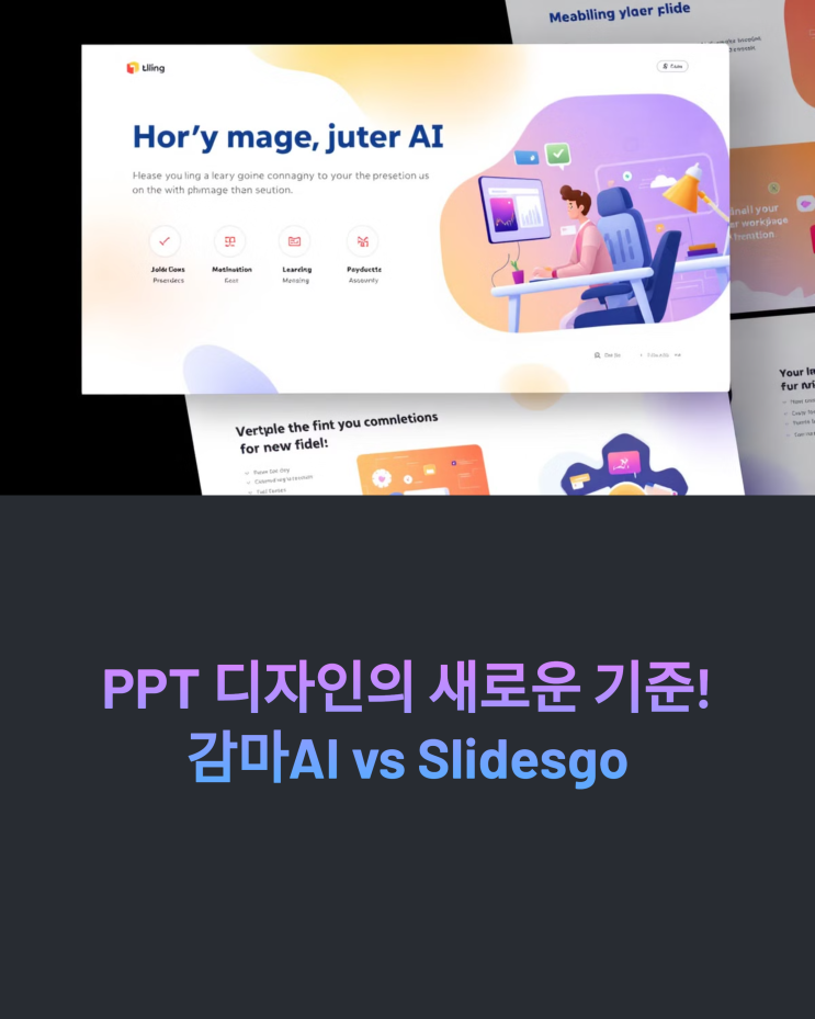  감마 AI 슬라이드 디자인, Slidesgo로 차별화된 PPT 만들기!