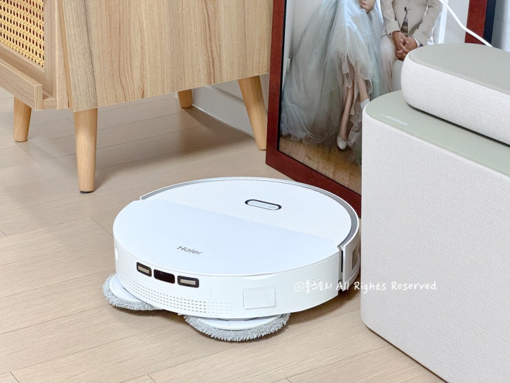 물걸레 로봇청소기 냄새 단점 제로 하이얼 D50 PRO