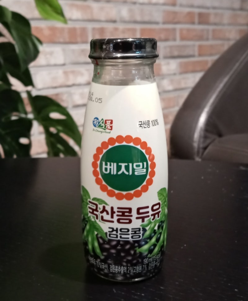 베지밀 국산콩 두유 검은콩 후기