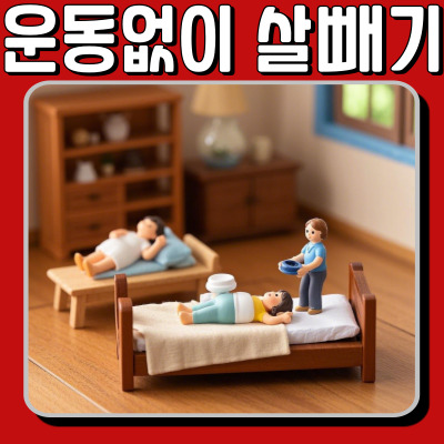운동을 안 해도 살 빠지는 생활 습관 5가지