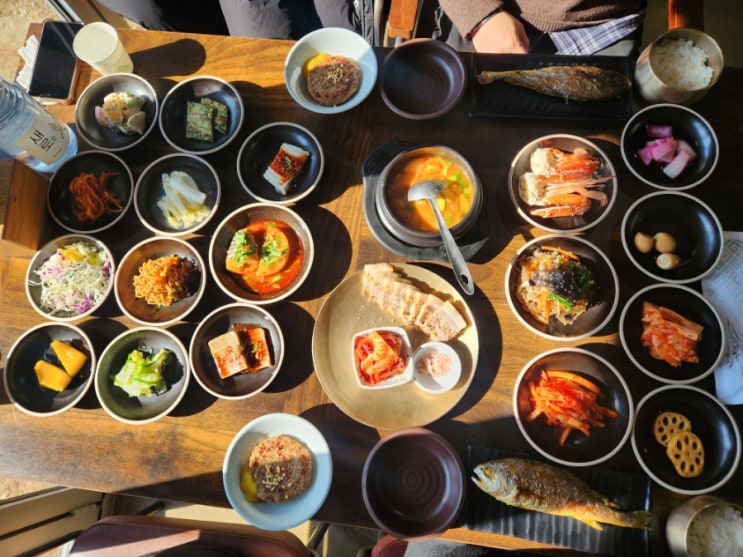  전주 한정식 다문 한상차림, 안 먹고 갈 수 없는 자매갈비전골 물갈비