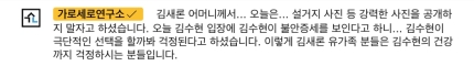 가세연, <b>김수현</b> 추가 사진 영상 폭로 보류 "<b>김새론 모친</b>, <b>김수현</b>... 