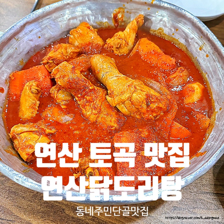  연산 토곡 맛집 '연산닭도리탕' 매콤 푸짐한 닭도리탕 맛집 내돈내산 후기