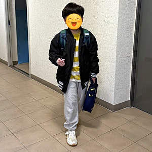 캉골키즈 점퍼 간절기 봄점퍼 후기