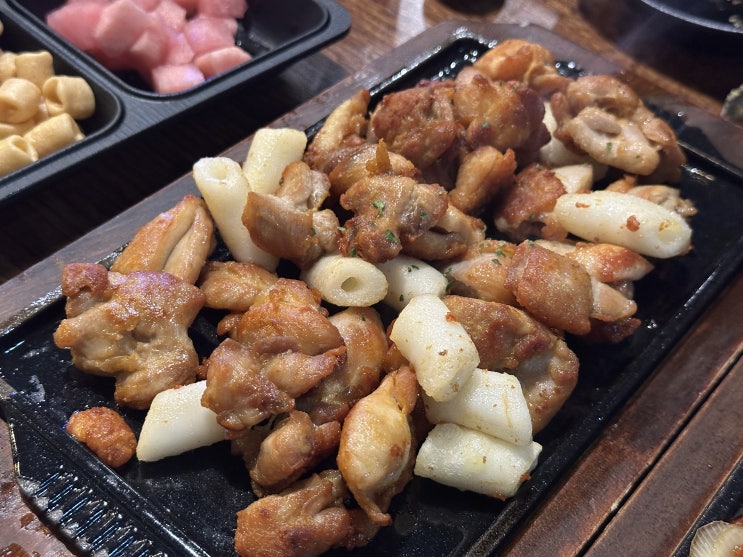  오늘 야식 아산 탕정 누룽지통닭 맛집 구도로통닭