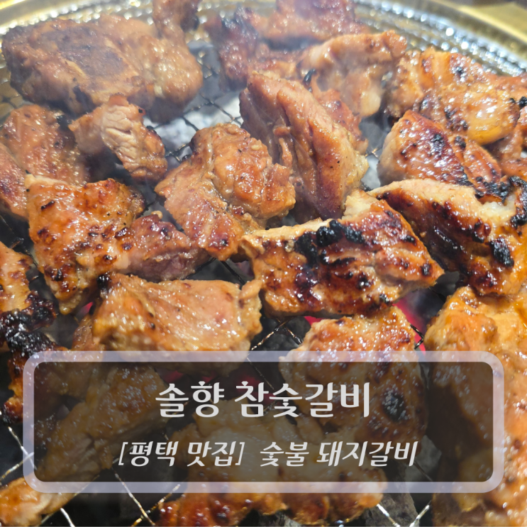  평택 안중돼지갈비 :: 솔향 참숯갈비