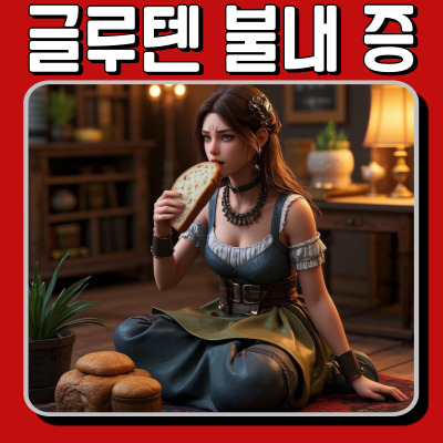  빵, 면먹고 속이 불편하다면? 글루텐 불내 증