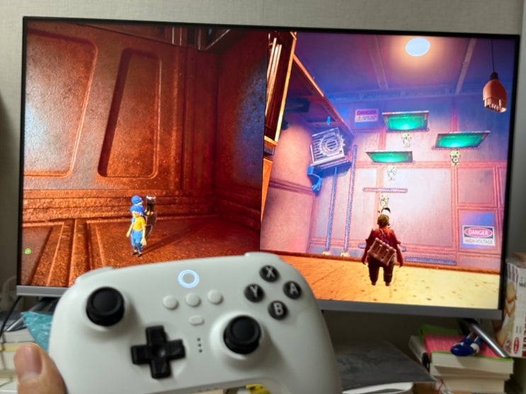  잇섭추천 8bitdo NS 컨트롤러 후기 - 진동과 눌림정도가 스위치보다 세밀함!
