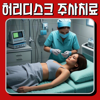허리디스크 주사 종류와 치료과정