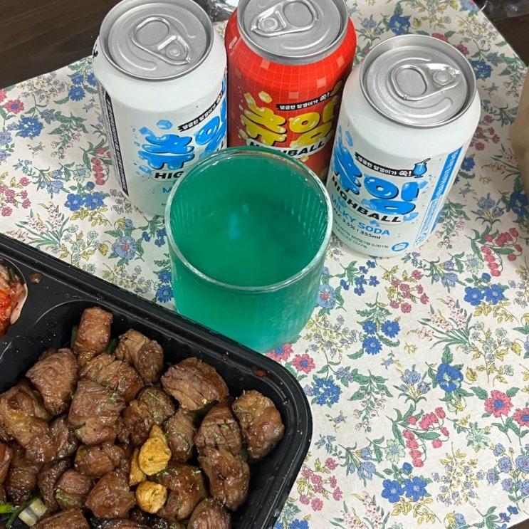  맛있는 편의점 하이볼 추천 츄잉하이볼