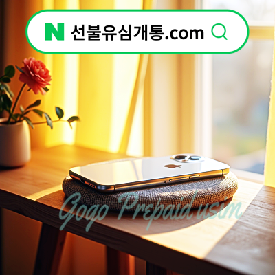  선불폰 뜻과 개통 대상️