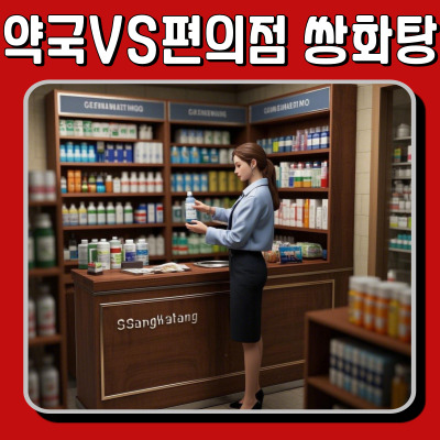 쌍화탕 약국 vs 편의점 내게 맞는건?