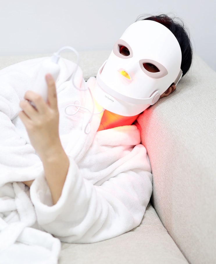  환절기 피부관리 뷰티디바이스 카일루멘 LED마스크 4주 후기