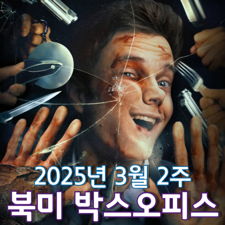  [3월 2주 북미 박스오피스] 노보케인과 미키 17의 엎치락뒤치락 1위 대결