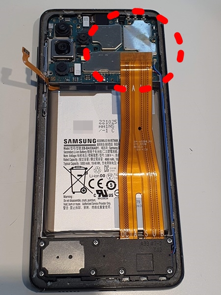  인천 갤럭시A33 핸드폰파손 데이터복구 성공