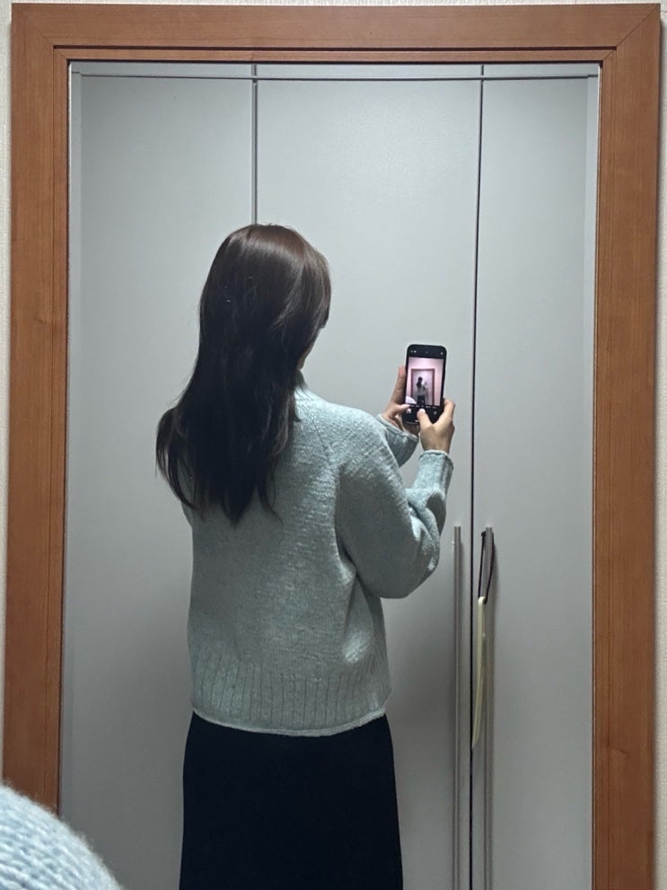  뜨개 도안 추천: 원작 질리아트 실로 완성한 자쿠리 가디건 후기