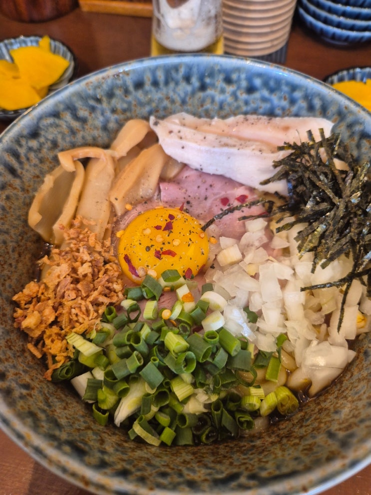  잠실새내 맛집 아부라소바 전문점 훈지