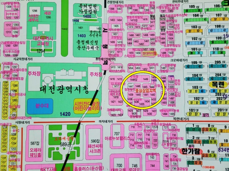  중심상업지역 지가가 높은 이유 알아볼게요