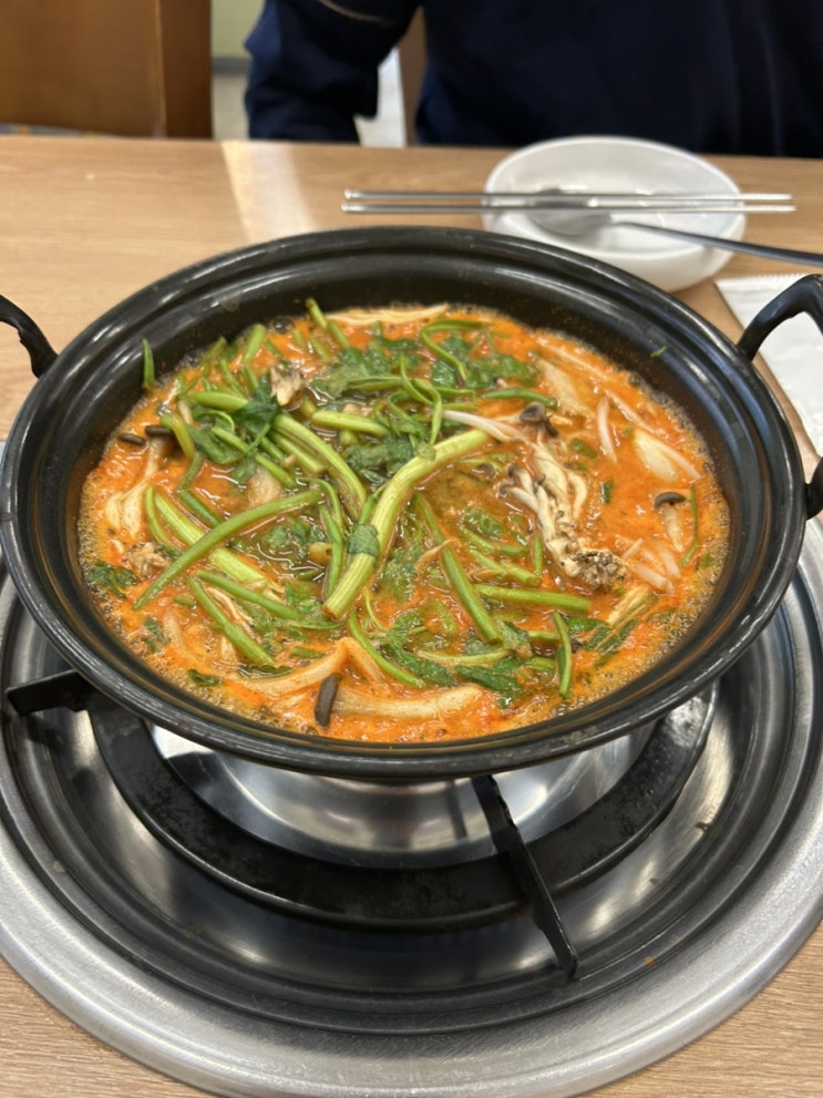  청록미나리식당 수원인계점 | 인계동 칼국수 맛집 추천/내돈내산