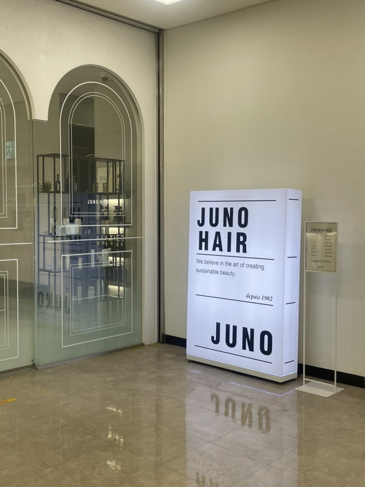  청량리 미용실 준오헤어 동대문홈플러스점 수린 실장님 애쉬브라운 염색 후기