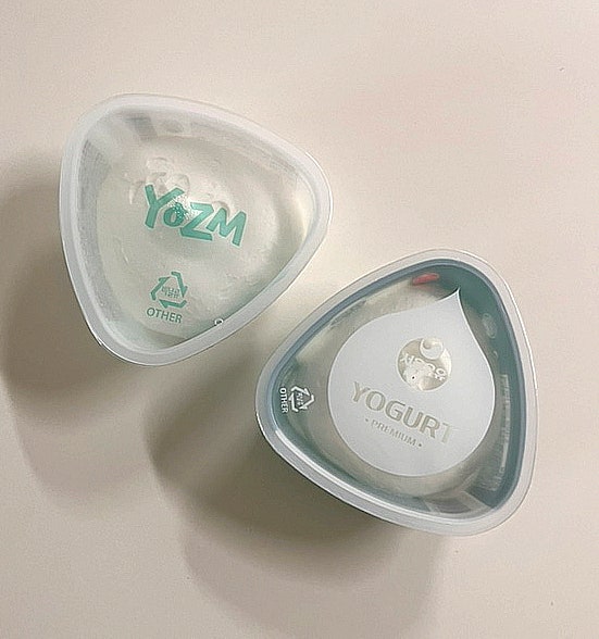 꾸덕 그릭요거트 추천  yozm 요즘 플레인 서울우유 더진한 그릭요거트 칼로리 질감 비교 후기
