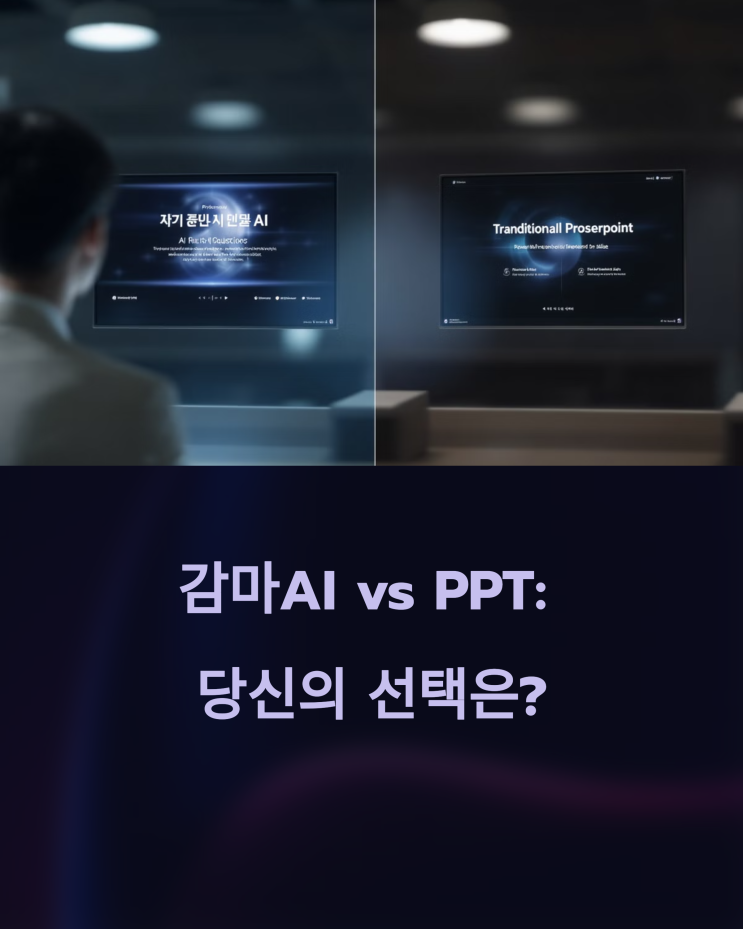  감마 AI PPT 비교 분석: 시간 절약 vs 섬세한 디자인, 당신의 선택은?