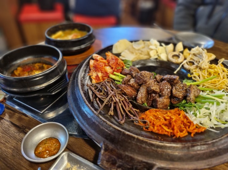  [신중동역 맛집] 3대째 내려오는 신중동 고기집 신중돈의 시그니처 메뉴 양념안창갈비 후기