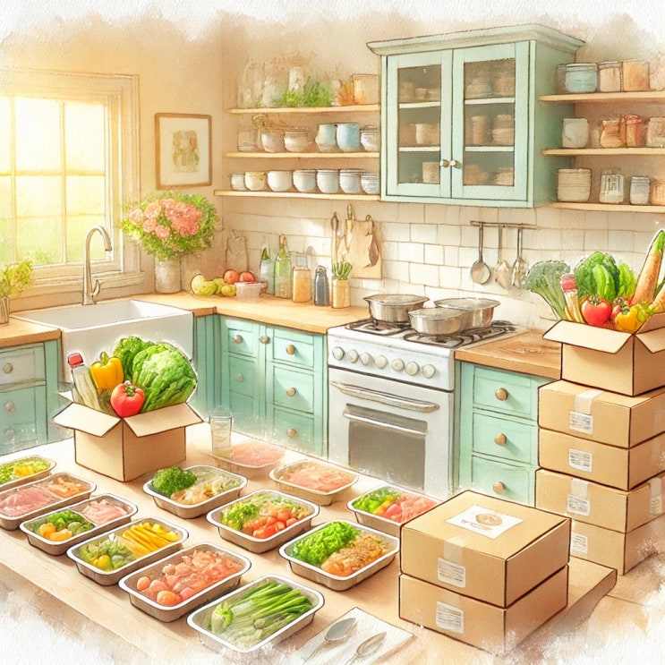  1인 가구, 맞벌이 부부 필수템! 밀키트 & 반찬 정기 배송으로 식사 고민 끝