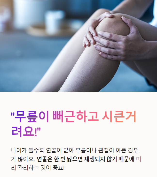  연골 건강법! 무릎·관절 튼튼하게 지키는 방법