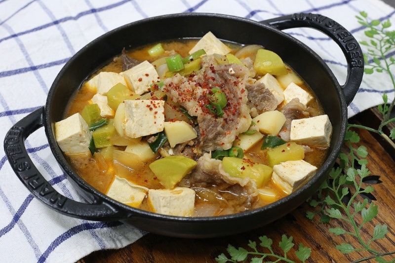 차돌박이된장찌개 끓이는법 편스토랑 류수영 초간단 평생 된장찌개 레시피