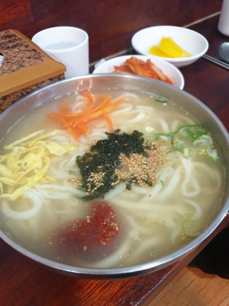  울산신정시장 칼국수집 소문난칼국수