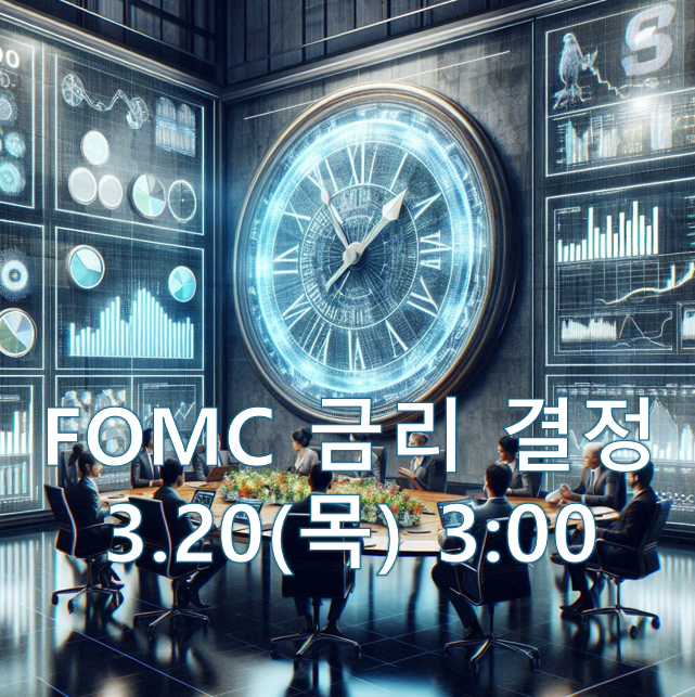  25년 3월 미국 FOMC 예상 금리 전망