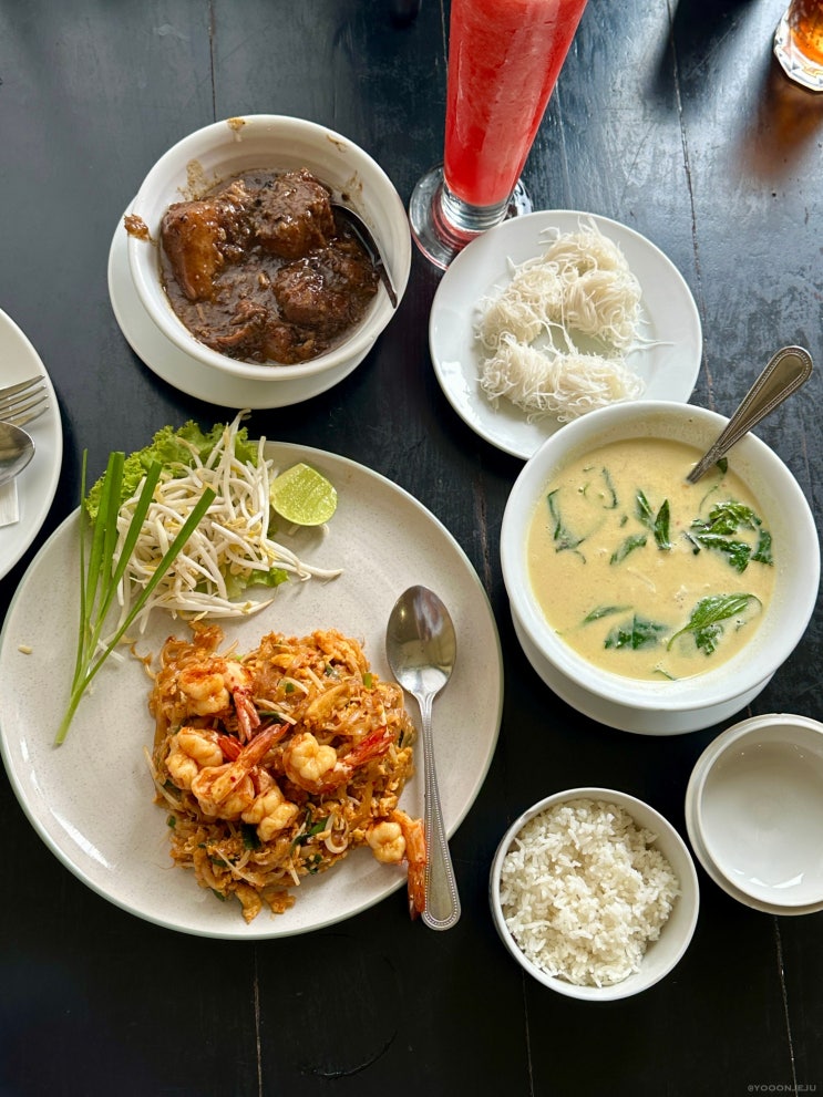  태국 푸켓 여행 올드타운 맛집 미슐랭 원춘 가격 추천 메뉴 웨이팅 팁