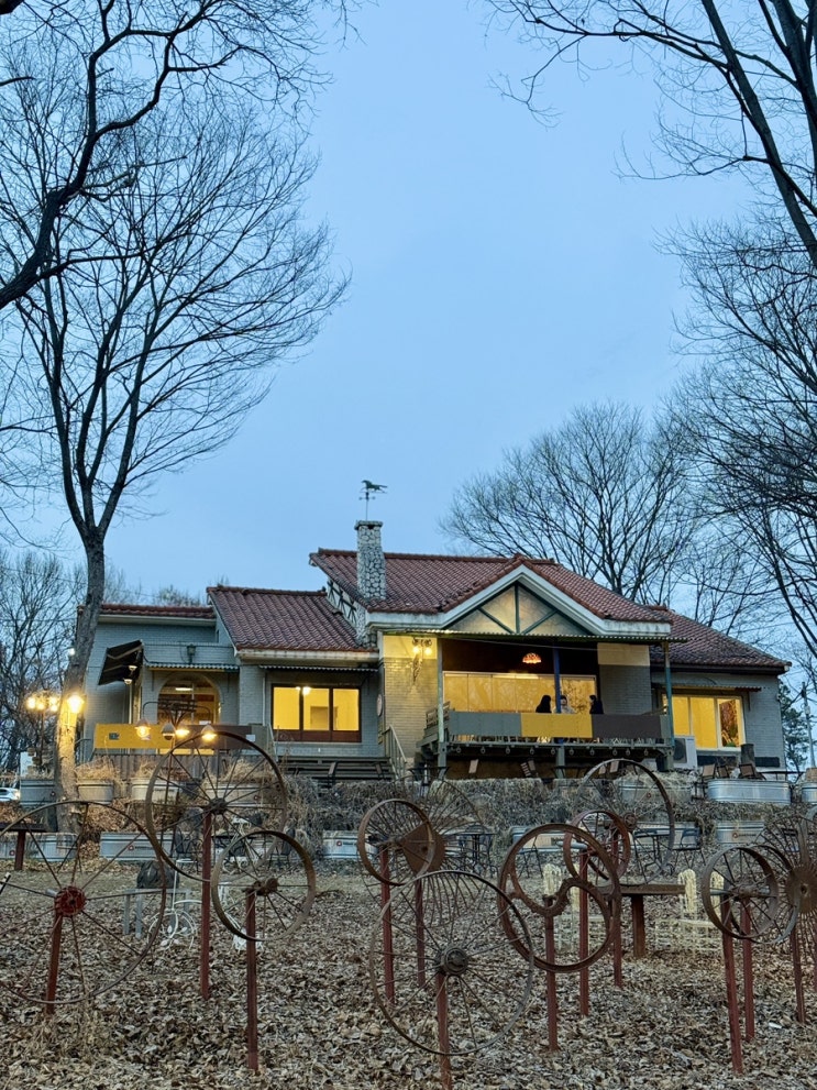  의정부 녹양역 대형카페 포어레스트 (바스크 치즈케이크 맛집)