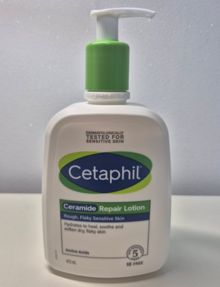  세타필(Cetaphil) 세라마이드 리페어 로션 - 무향 고보습 로션 추천 및 후기