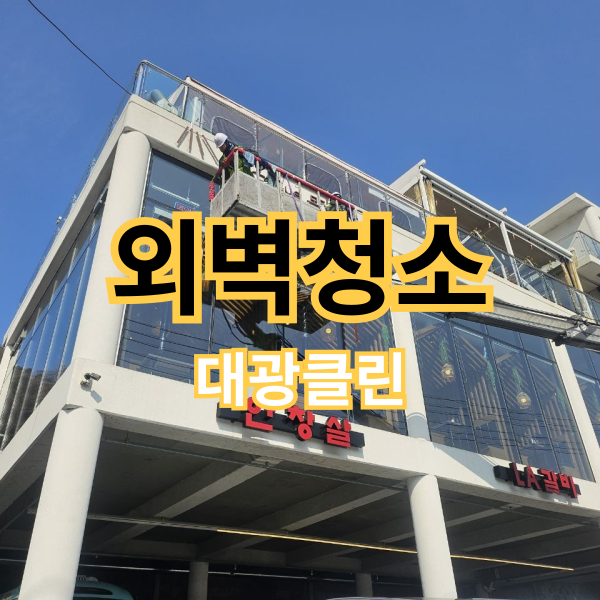 청주 유리창 청소 전문 업체가 진행한 후기